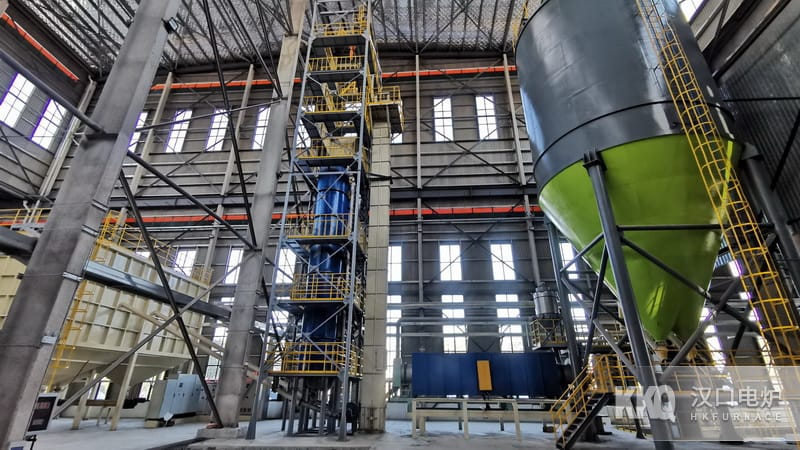 玻化微珠生產(chǎn)線安裝現(xiàn)場